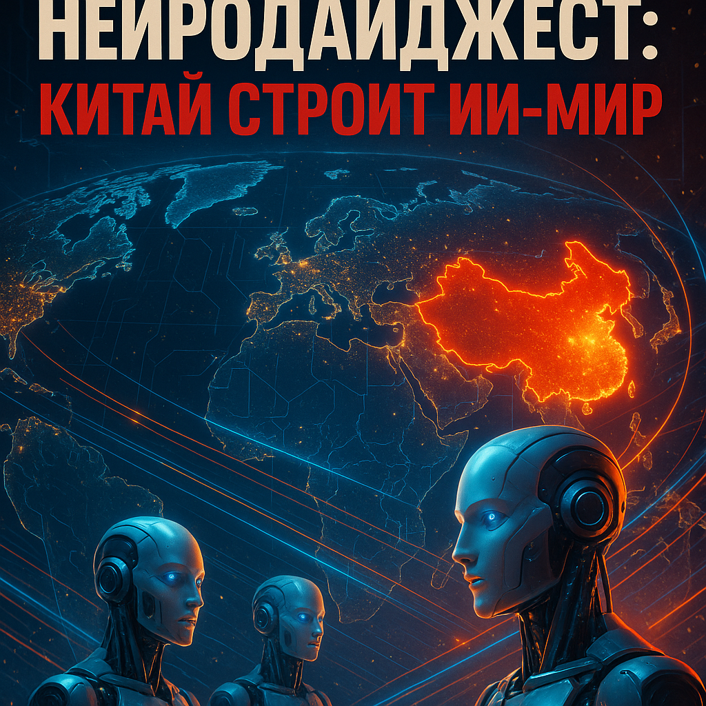 НейроДайджест: Китай строит ИИ-мир, OpenAI ищет уязвимости